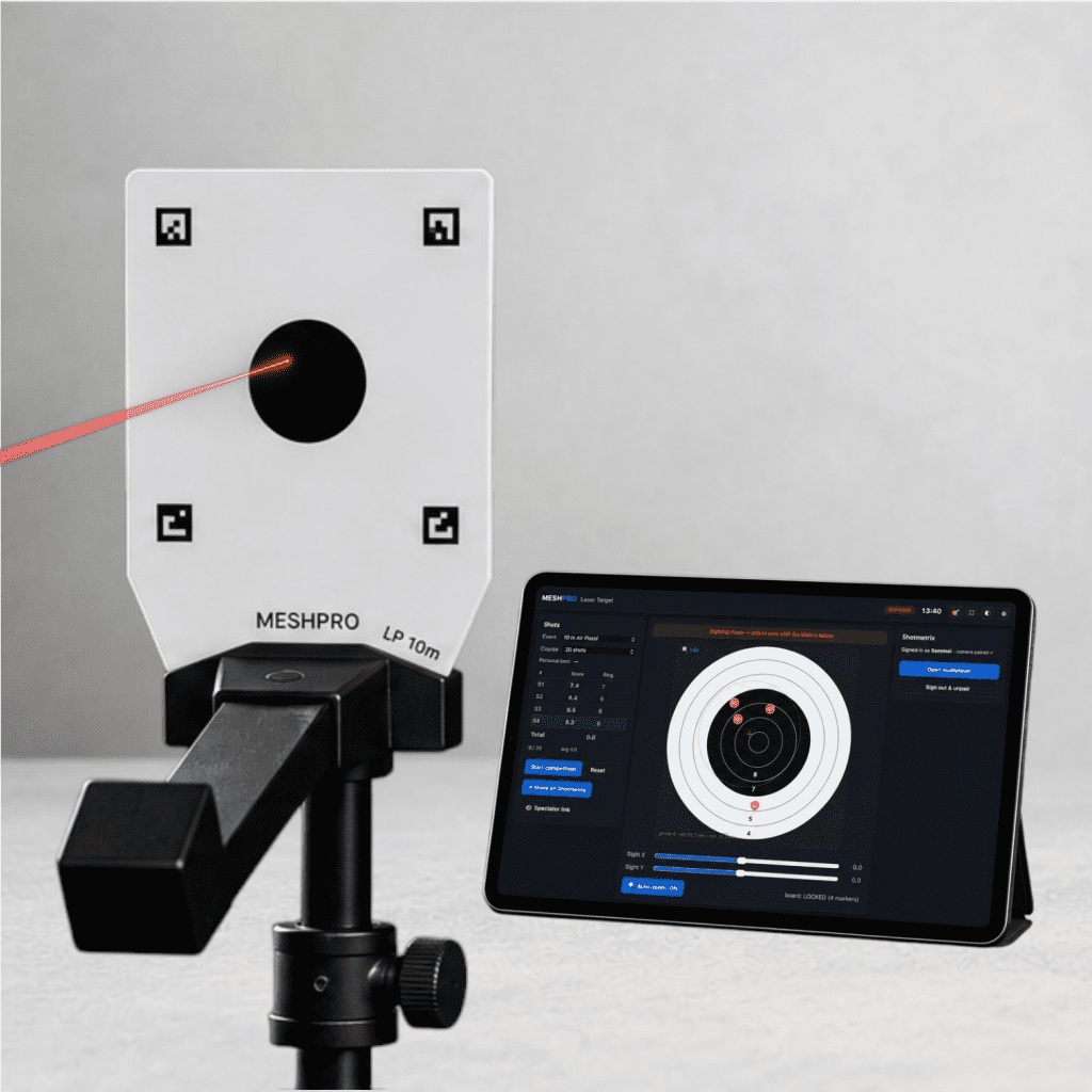 Smart Training mit dem MESHPRO Laser Target